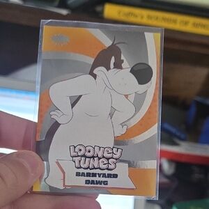 Looney Tunes Barnyard Dawg Trading Card - Orange and Gray